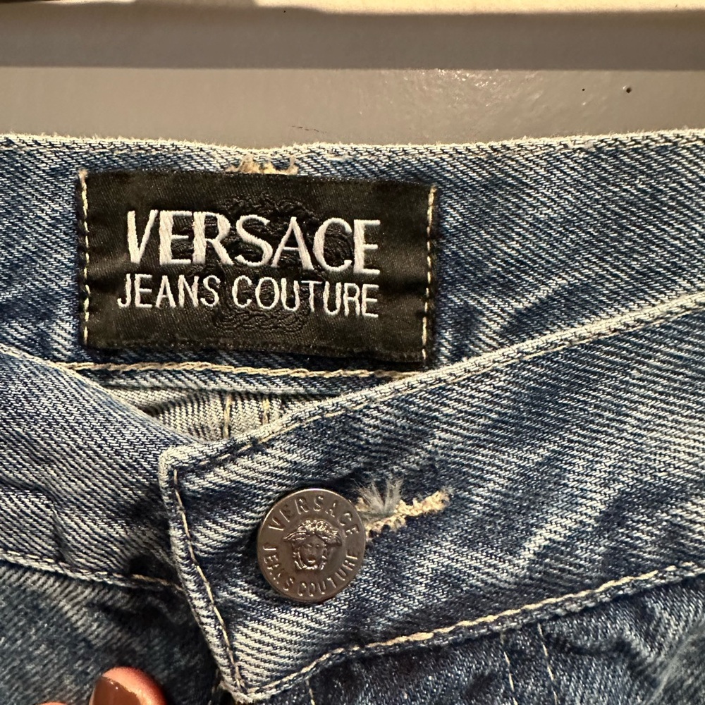 Versace Men's Relaxed Denim Jeans - Picture 4 of 12